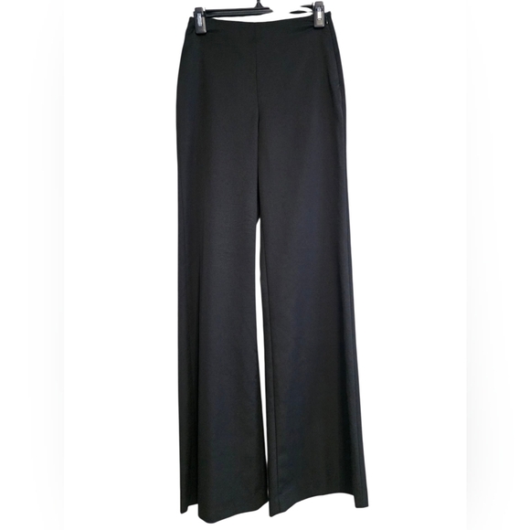 Sachin + Babi Classic Black Wide-Leg Pants Size 0 - Picture 1 of 8